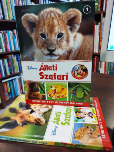 Ismeretlen Szerz - Disney llati szafari 1-2. Knyvcsomag 2 knyvvel