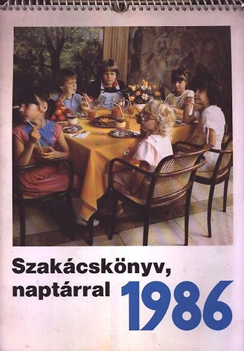 Szakcsknyv, naptrral 1986