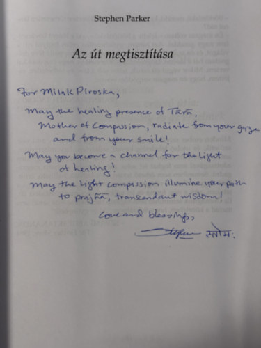 Stephen Parker - Az út megtisztítása