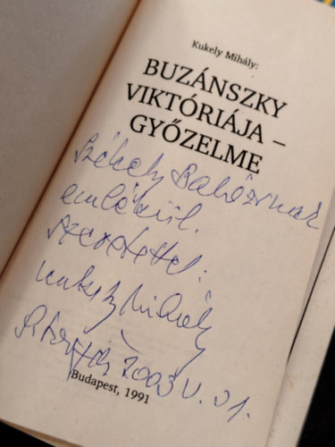 Kukely Mihly - Buznszky Viktrija gyzelmei