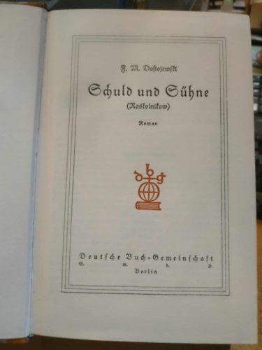 F. M. Dostojewski - Raskolnikow (Schuld und S�hne)