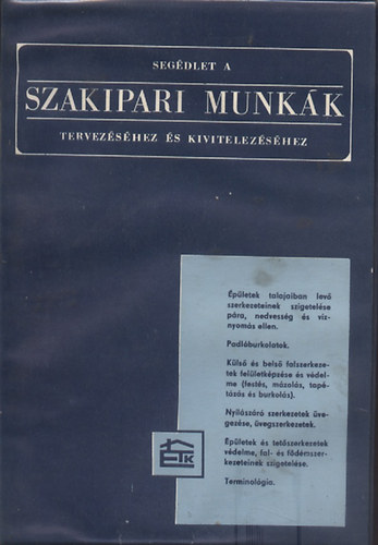 K�kesi N�ndor - Seg�dlet a szakipari munk�k tervez�s�hez �s kivitelez�s�hez