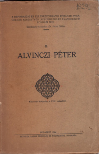 Alvinczi Pter 1570-1634
