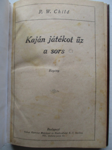 Child - Kajn jtkot z a sors