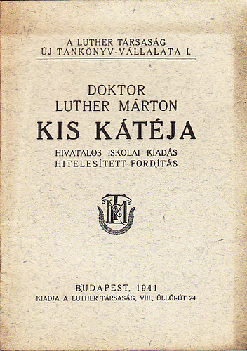 Doktor Luther Mrton Kis Ktja