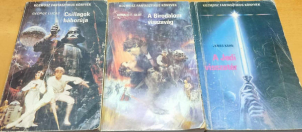 George Lucas; Donald F. Glut; James Kahn - Csillagok h�bor�ja + A Birodalom visszav�g + A Jedi visszat�r (3 m�)