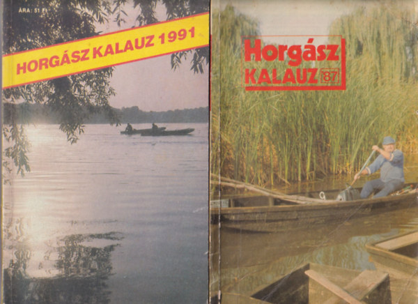 Pter Rbert - 3 db Horgsz  kalauz : 1987, 1991, 1999