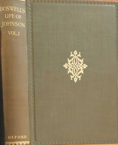 James Boswell - Boswell's life of Johnson I.
