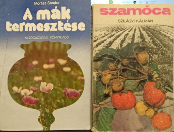 M�r�sz S�ndor Szil�gyi K�lm�n - Kert�szeti k�nyvcsomag