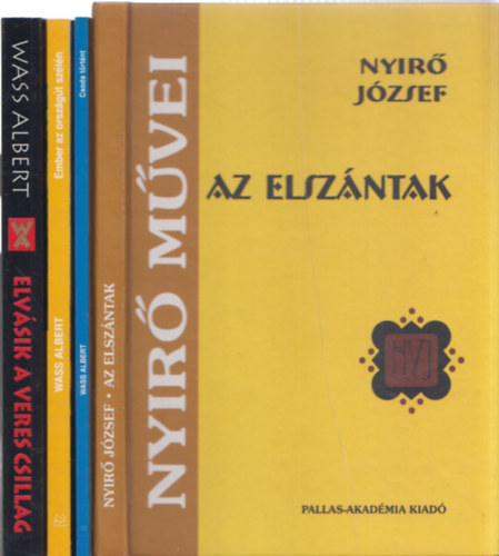 4 db erdlyi magyar r mve: Az elszntak + Csoda trtnt + Ember az orszgt szln + Elvsik a veres csillag