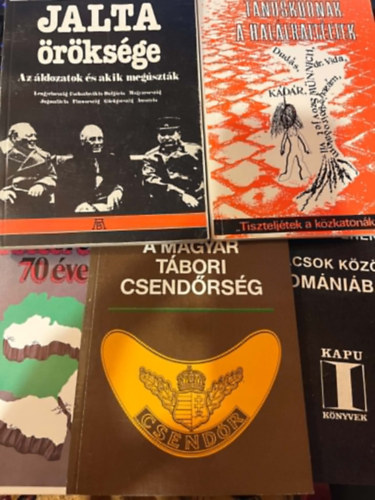 Széttöretett... 70 éve + Jalta öröksége + Tanuskodnak a halálraítéltek + A magyar tábori csendőrség + Rácsok között Romániában