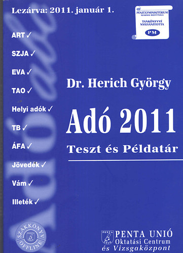 dr. Herich Gyrgy - Ad 2011 - teszt s pldatr