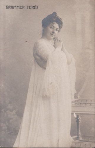 Krammer Ter�z (k�peslap az 1900-as �vek elej�r�l)