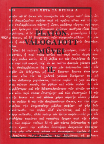 Platón - Platón válogatott művei II.