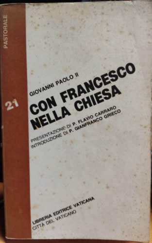 Giovanni Paolo II - Con Francesco nella Chiesa (Pastorale) Libreria Editrice Vaticana 21