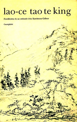 Cserpfalvi Kiad - Iao-ce tao te king
