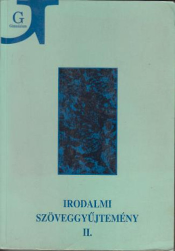 Szegedy-Masz�k Mih�ly - Irodalmi sz�veggy�jtem�ny II.