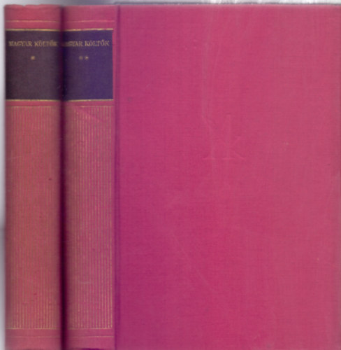 Klaniczay Tibor �s P�ndi P�l  (szerk.) - Magyar k�lt�k - Versgy�jtem�ny I-II.