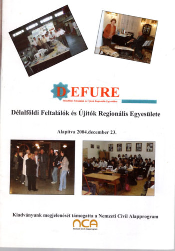 DEFURE - Délalföldi Feltalálók és Újítók Regionális Egyesülete