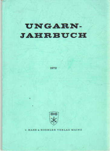 Dr. Georg Stadtmller - Ungarnjahrbuch