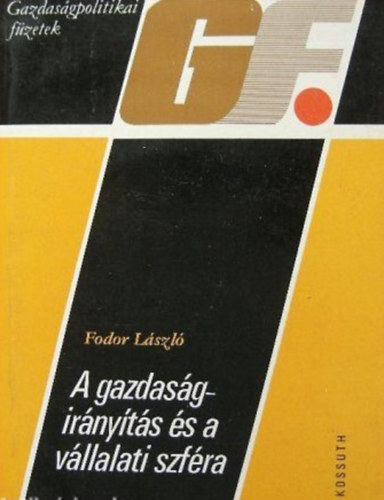 Ho�s J�nos - A n�pgazdas�gi tervez�s �s az �j n�veked�si p�lya