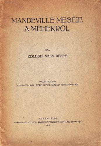 Kislghi Nagy Dnes - Mandeville mesje a mhekrl