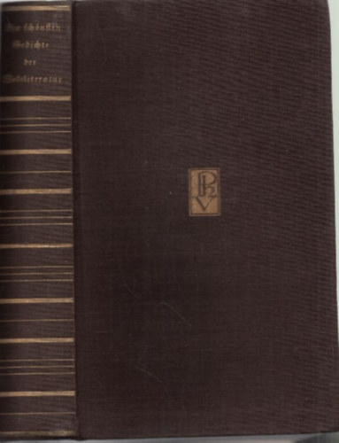 Die schnsten gedichte der weltliteratur