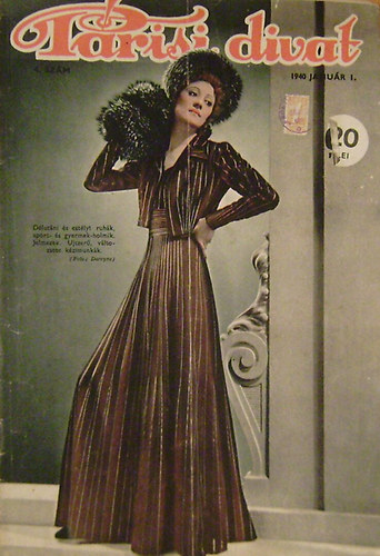 P�risi divat 1940. janu�r 1. (4. sz�m)