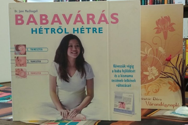 Dr. Jane MacDougall Szinetár Dóra - Babavárás hétről hétre+ Várandósnapló-CD-vel