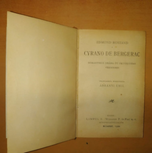 Edmond Rostand - Cyrano De Bergerac