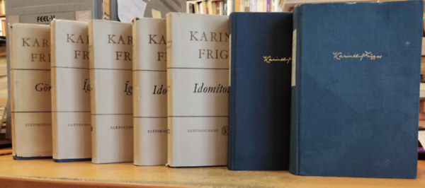 Karinthy Frigyes - 7 db Karinthy: Görbe tükör + Idomított világ 1-2. + Így írtok ti 1-2. + Jelbeszéd 1-2.