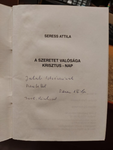 A szeretet valsga Krisztus - Nap