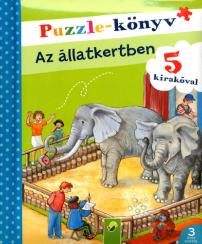 Borchert Judith - Puzzle-könyv: Az állatkertben