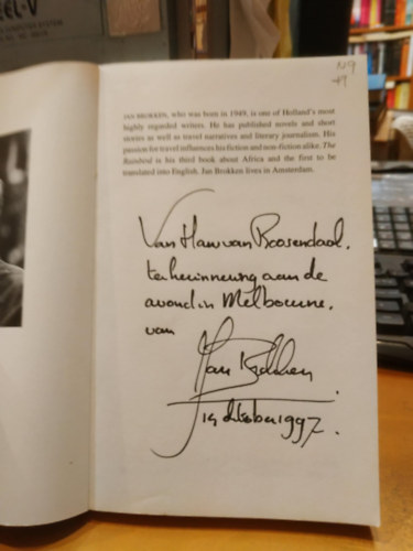 Jan Brokken - The Rainbird - A Central African Journey (Lonely Planet Journeys)