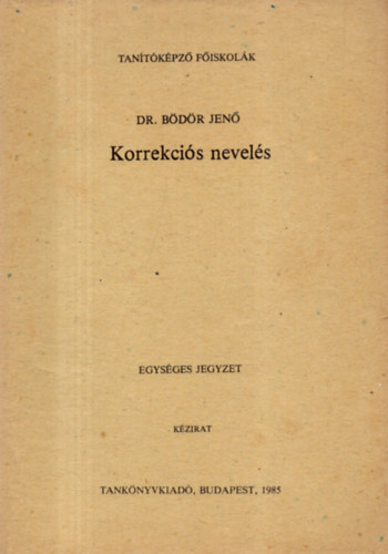 Dr. Bdr Jen - Korrekcis nevels