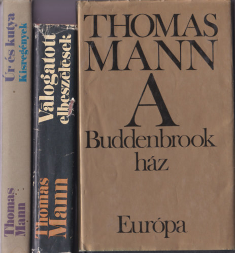 Thomas Mann k�nyvcsomag 3 db
