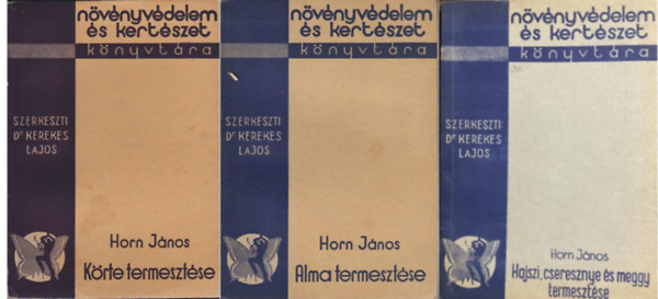 Horn Jnos - Nvnyvdelem s Kertszet Knyvtra knyvcsomag