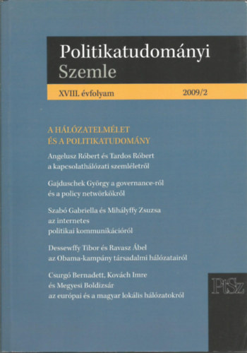 Politikatudományi Szemle 2009/2