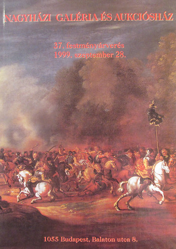 Nagyhzi Galria s Aukcishz: 37. festmnyrvers (1999. szept. 28.)
