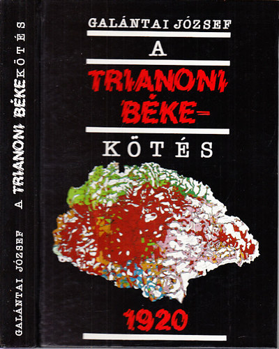 Gal�ntai J�zsef - A Trianoni b�kek�t�s 1920. (A p�rizsi megh�v�st�l a ratifik�l�sig)- t�rk�ppel