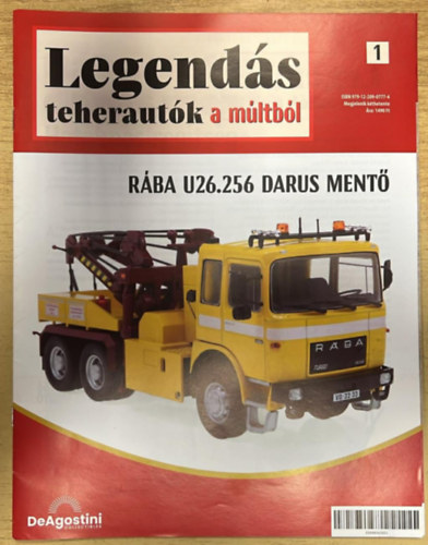 Legendás teherautók a múltból - Rába U26.256 darus mentő 1. szám