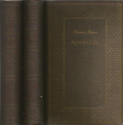 Thomas Mann - Thomas Mann novellák I-II. + A varázshegy I-II. ( 2könyv 4 kötet )