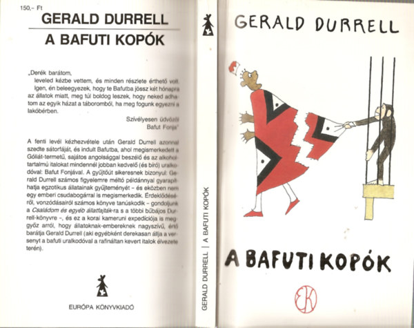 Gerald Durrell - A bafuti kopók (Az illusztrációkat Réber László készítette)