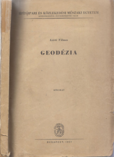 K�rti Vilmos - Geod�zia (jav�tott ut�nnyom�s)