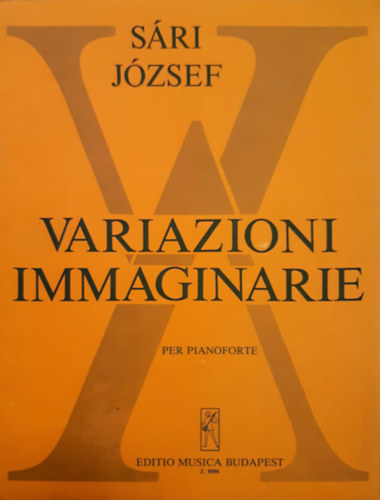 Sári József - Variazioni immaginarie per pianoforte