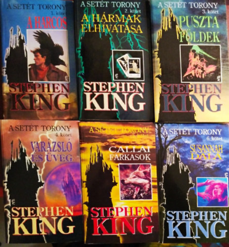 Stephen King - A sett torony I-VI. (1-6.)