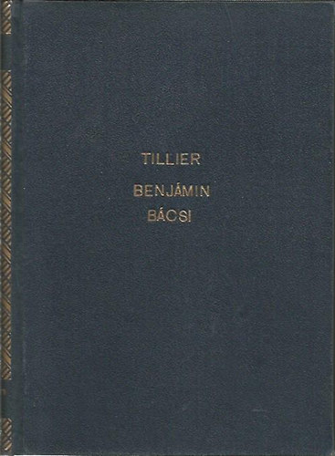 Claude Tillier - Benjmin bcsi