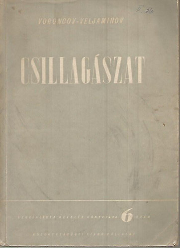 Voroncov-Veljaminov - Csillagászat (Voroncov-Veljaminov)