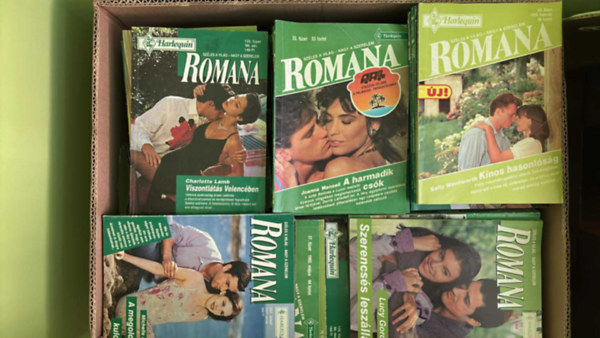 262 db Romana romantikus magazin