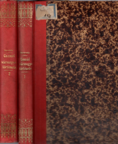 Borovszky Samu - Csan�d v�rmegye t�rt�nete 1715-ig I-II. k�tet (1. kiad�s)